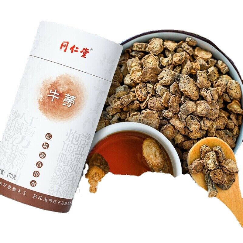 170g tongrentang High Quality Burdock Root Health tea of Chinese Herb 同仁堂牛蒡根养生茶