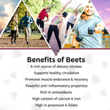 Beet Root Juice Powder Organic 1.1 lbs | Grown & Made In USA | HELLOYOUNG
