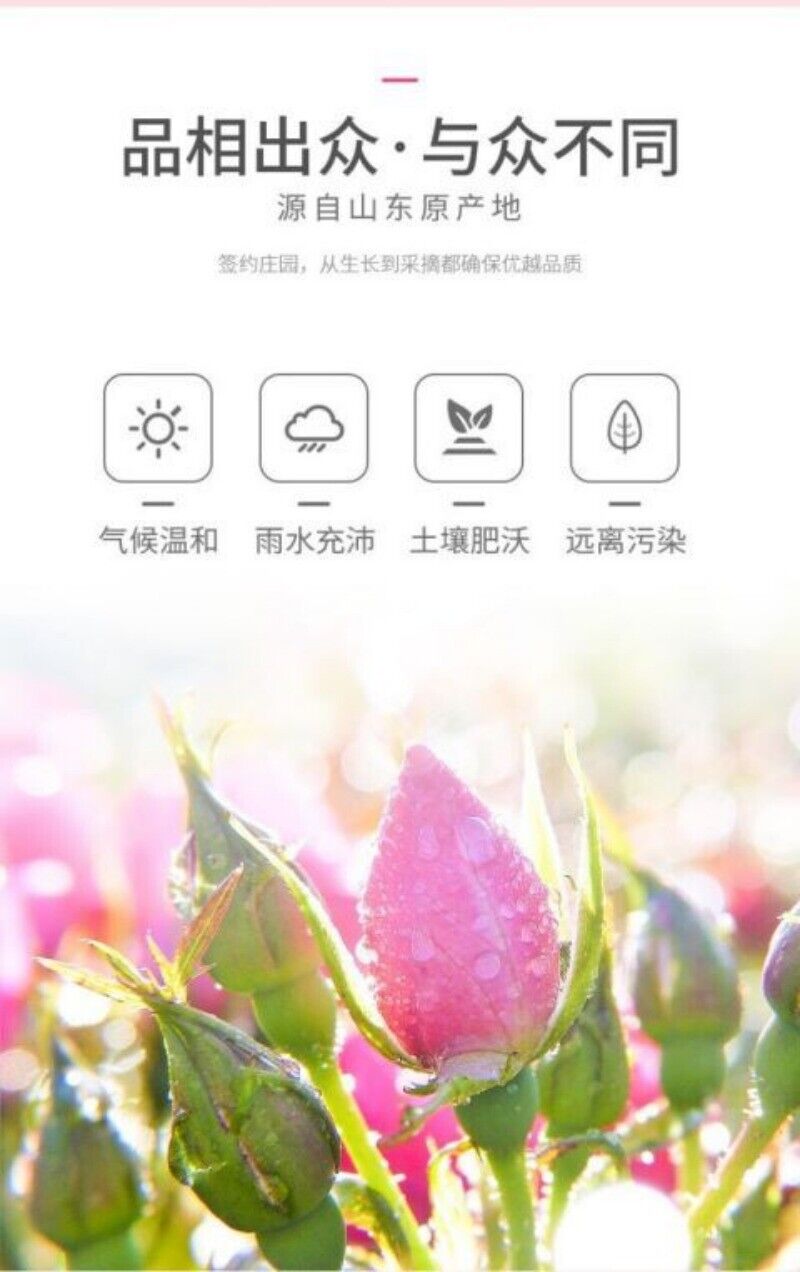 Rose TeaPingyin Red Rose TeaNatural Heavy Dried Rose Flower Herbal Tea 250g