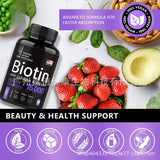 BiotinCapsules Biotin Capsules Hair and Nail Care Multivitamin