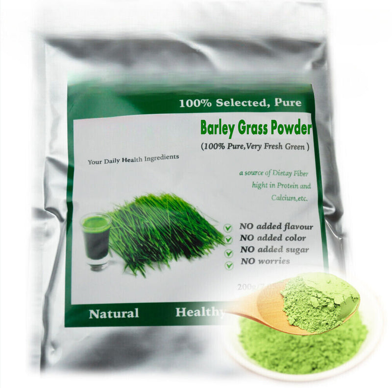 HELLOYOUNG100% Pure Barley Grass Powder -Fresh Green, Tasty Flavour