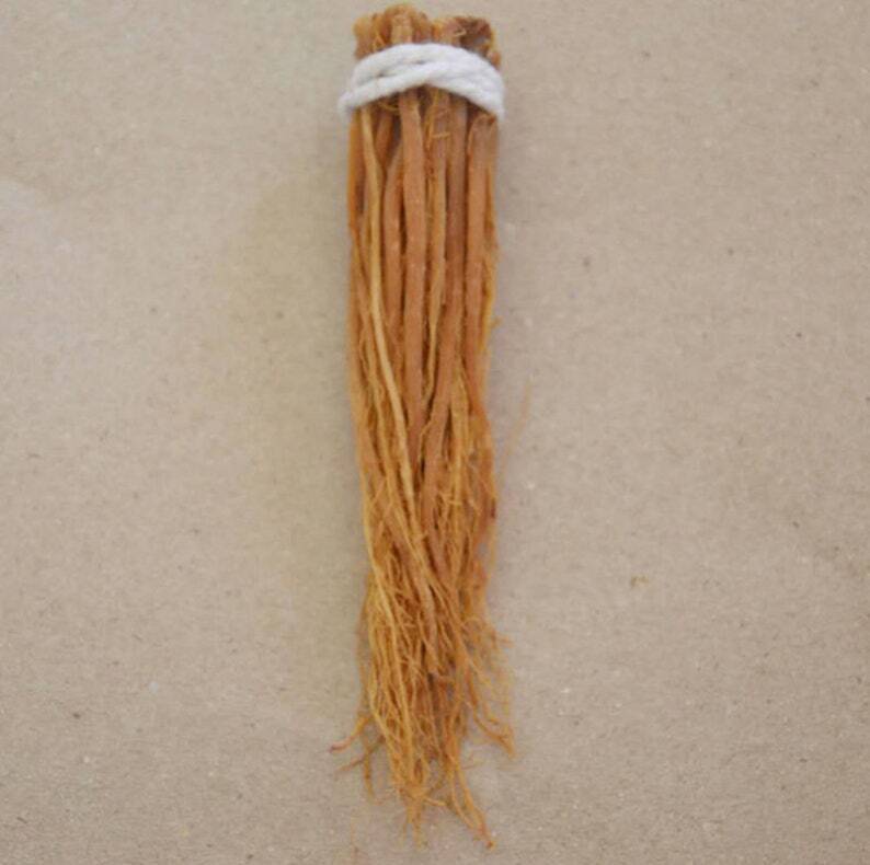 100g Red Ginseng Roots Whole Root Red Panax Ginseng Roots