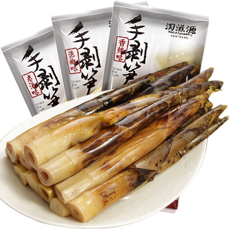 手剥笋Hand Peeled Bamboo Shoots (230g/Bag) Pickled Bamboo Shoots, Pickled Veget 1PC