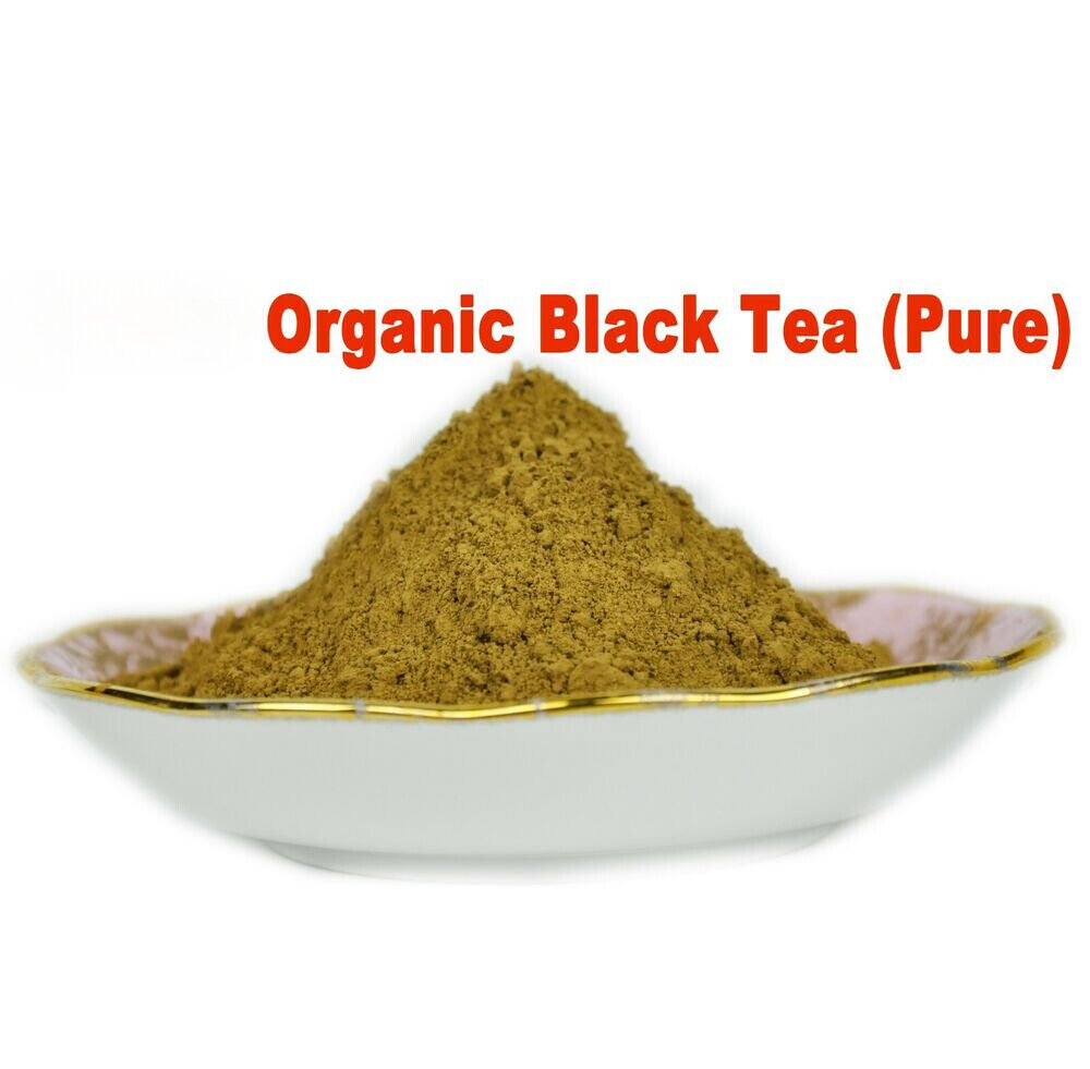 Organic PURE Black Tea Powder (Smooth Flavour and Very Fine Powder)