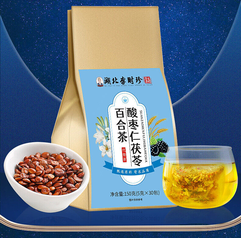 Sour Jujube Seed Lily Poria Cocos Tea 150g Tea Bag Sleep Tea Health Herbal Tea