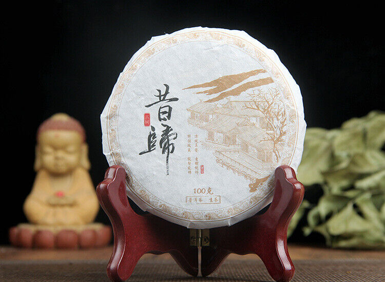 100g/cake Yunnan Pu'er raw tea cake Xigui wilderness tea Icelandic tea