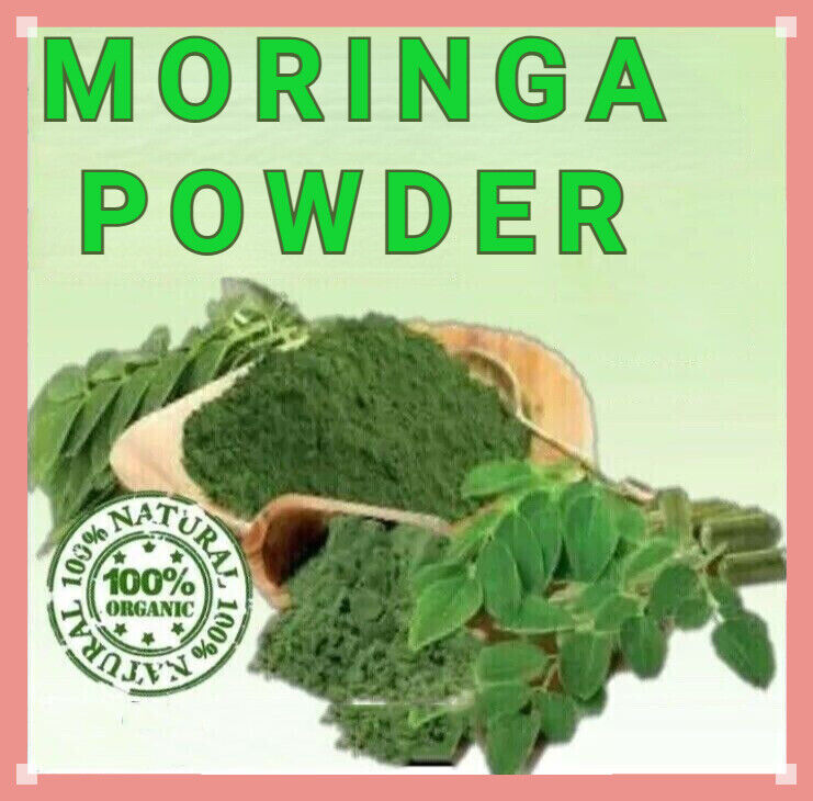 1KG MORINGA OLEIFERA Leaf Powder - Premium Quality - 100% Certified Organic