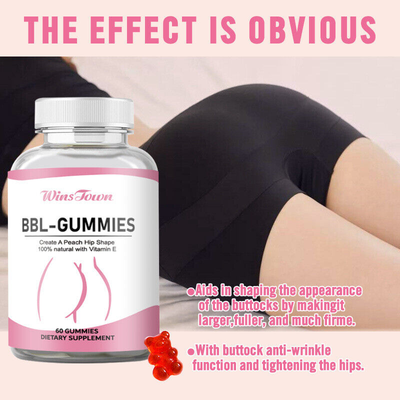 BBL Gummies Nahrungsergänzungsmittel Soft Candy Gummies 60 Gummies