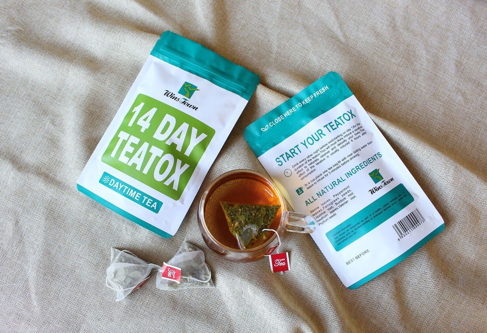 Selling 14 Day Detox Slim Flat Tummy Tea Bags Private Label Organic slim tea bag