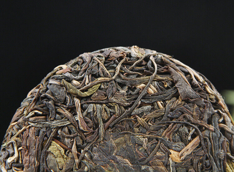 100g Pu-erh Raw Tea Cake 普洱生茶饼布朗山普洱七子饼圆茶生饼100克小饼茶叶