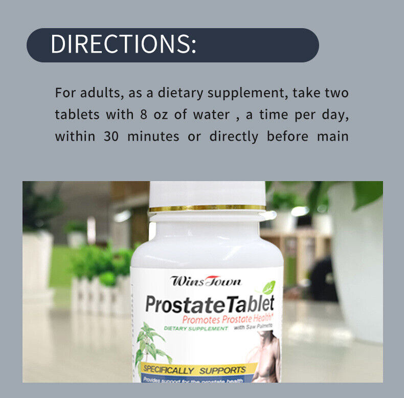 Prostate Tablet Health Men Fertility Pills 60 Tablets
