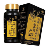 Ginseng and Deer Whip Maca Pressed Tablets 人参鹿鞭片玛卡鹿鞭黄精牡蛎片 0.45g*130片/盒