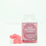 Glutathione Skin Whitening Gummies With Natural Antioxidant Collagen Anti Aging