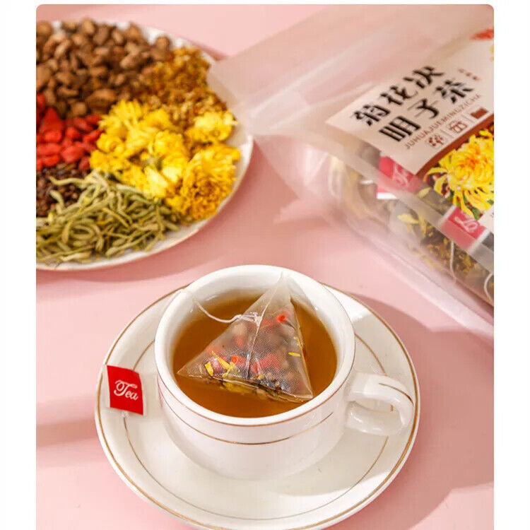 Chinese Liver Cleansing Detox Tea Chrysanthemum Medlar Tea Health Herbal Tea