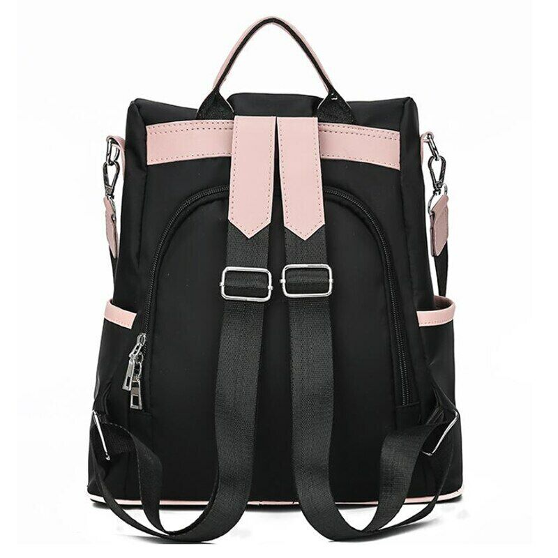Casual Waterproof Oxford Backpack Nylon Fashion Travel Teenage School Bag Women