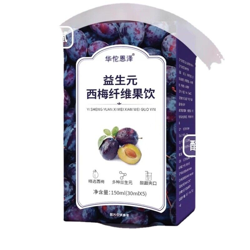 150g Prune Fiber Fruit Drink Juice Dietary Fiber Fruit Vegetable Enzyme Drink