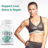TUDCA Capsules 1100mg High-Potency Liver Support & Detox – 60 Capsules