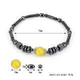 Jewelry Massage Stone Magnetic Therapy Bracelet Anklet Weight Loss Health Care