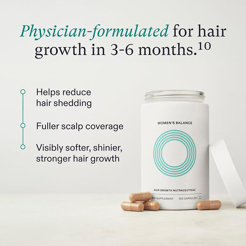 Premium Women’s Balance Hair Growth Supplements - Ages 45 and up - NEW-