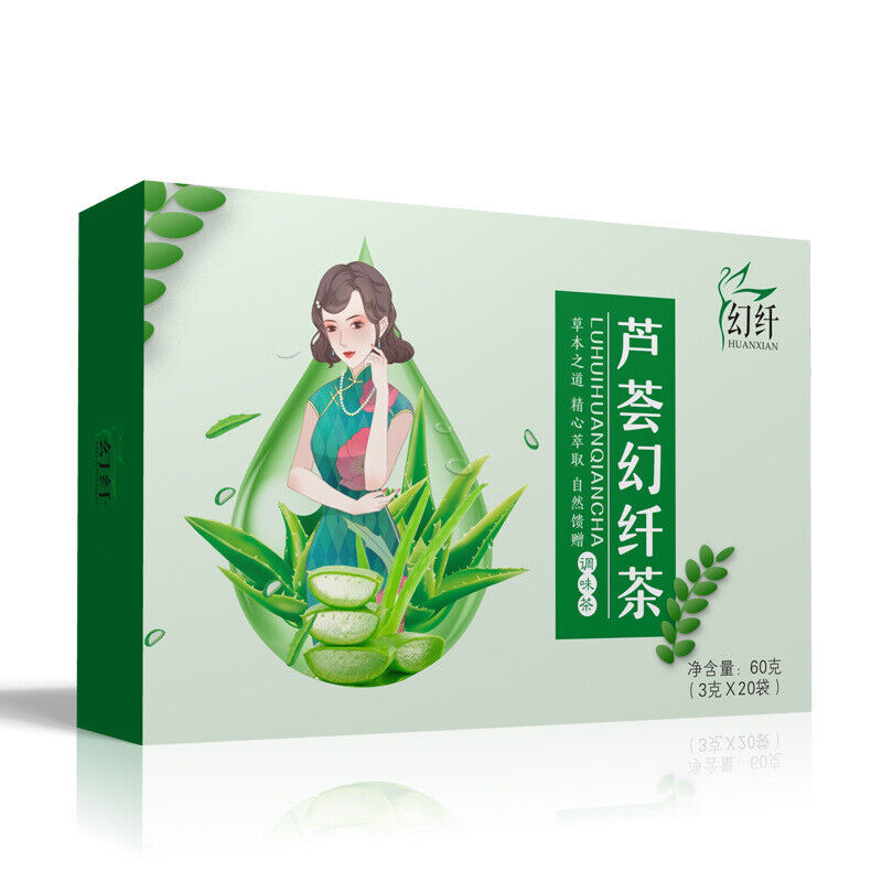 Chen Pi Aloe Vera Fiber Tea Cassia Seed Healthy Tea Drinks 60g