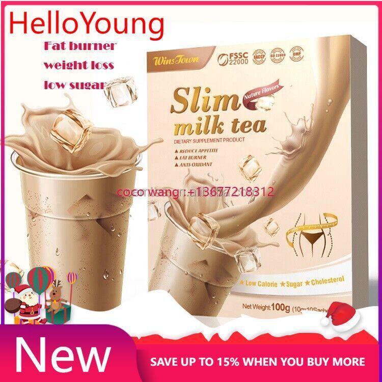 Slim Milk Tea Original Tea Belly Fat Burning Delicious Weight Loss Detox Tea100g