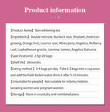 Private Label Skin Beauty Whitening Tea Natural Herbal Anti Aging Lightening Tea