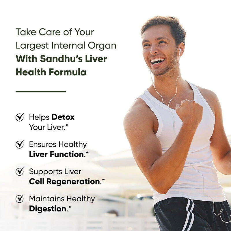 Liver Cleanse & Detox - Support Liver Health & Function, Natural Formula 60 Caps