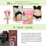 28 天排毒茶Fu Bu Jian Fei Cha腹部减肥茶脂肪燃燒減肥茶袋装Zhi Fang Ran Shao Jian Fei Cha 脂肪燃烧减肥茶