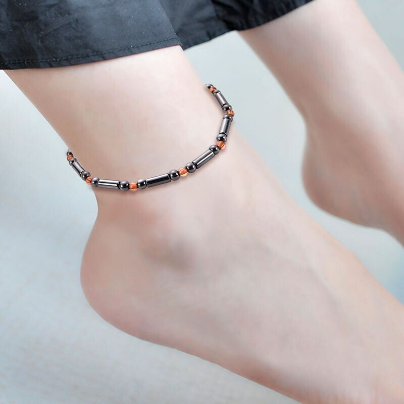 Jewelry Massage Stone Magnetic Therapy Bracelet Anklet Weight Loss Health Care