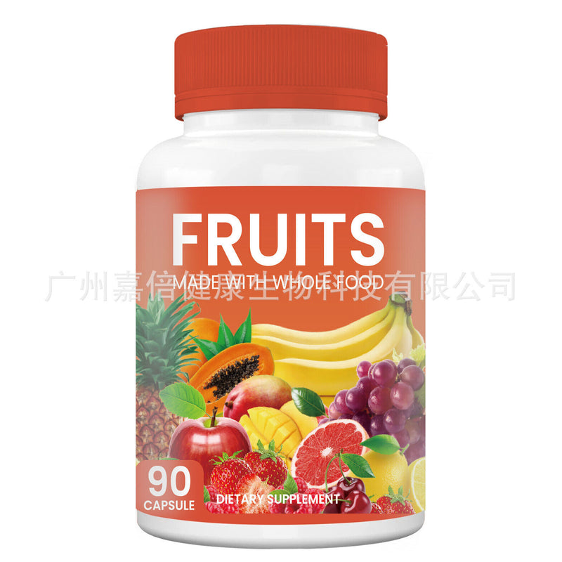 Fruit and Vegetable Capsules Vitamin Supplements Fruits and Vegetables