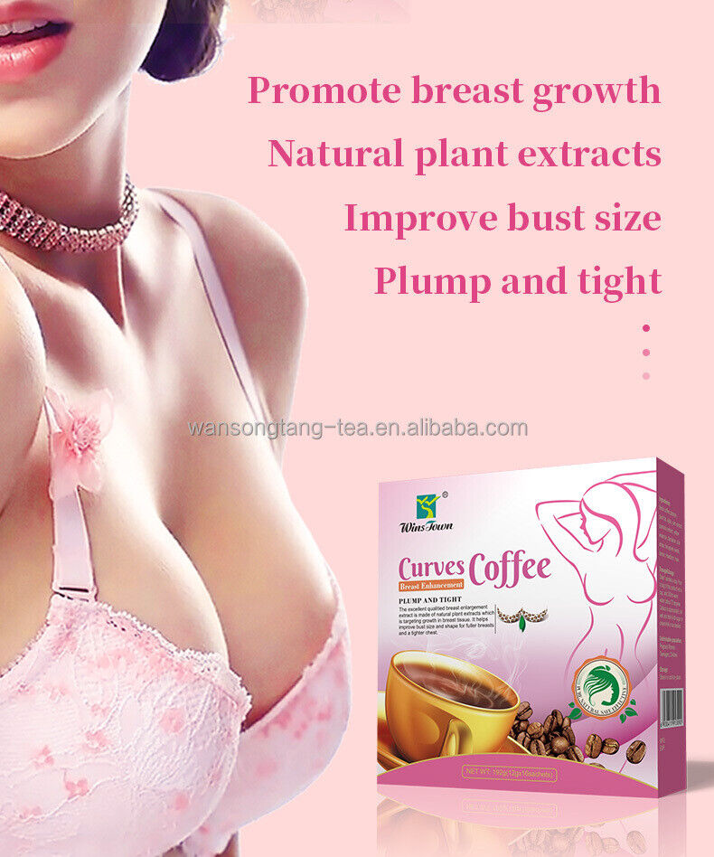 Breast Enlargement Coffee Herbal Big Herbal Big Breast Coffee 12g*16Sachets