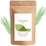 Organic Barley Grass Powder ground | German Barley Grass pure without additives