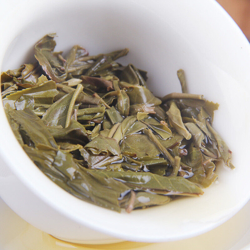 100g Yunnan Menghai Sleeping Deer Mountain Sun Green Pu'er Raw Tea Cake