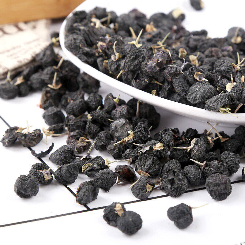 Bulk Qinghai Black Goji Berries Black Goji Berry Tea Flower Tea 500g