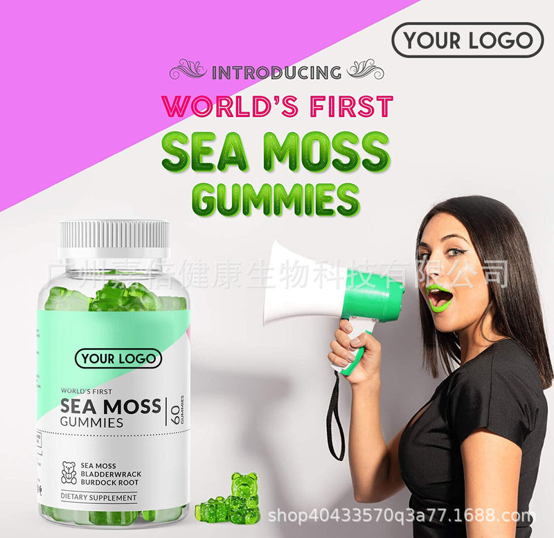 Sea Moss Gummies Seaweed Gummies Seaweed Gummies Gummy Vitamin Gummy Bears