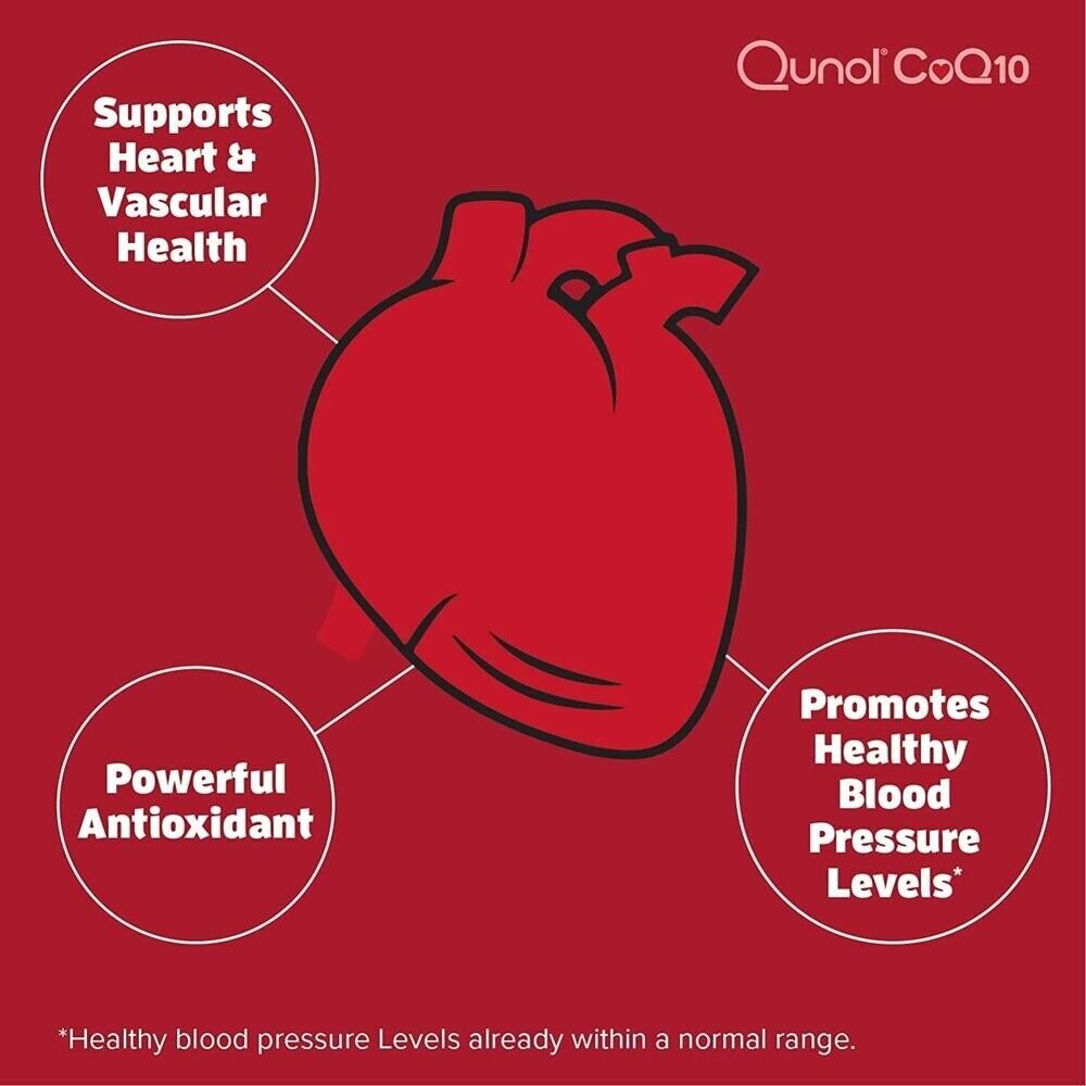 Qunol Ultra CoQ10 Better Absorption Supplement Tablet - 90 Count Exp 3/2026