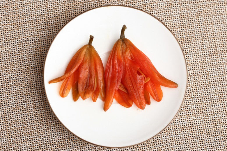 200g Lily Scented Tea Cake Natural Organic Herbal Tea Lungs Cough Sedative Tea