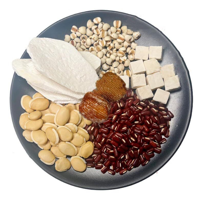 120g Cantonese Soup-Poria cocos&Job's tears 3-4 Servings 4.2oz Meals Soups Mix