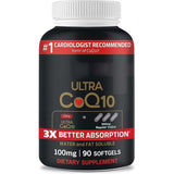 Qunol Ultra CoQ10 Better Absorption Supplement Tablet - 90 Count Exp 3/2026