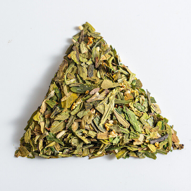 100 Bags Premium Dried Osmanthus Flower Tea Triangle Bag Osmanthus Longjing Tea