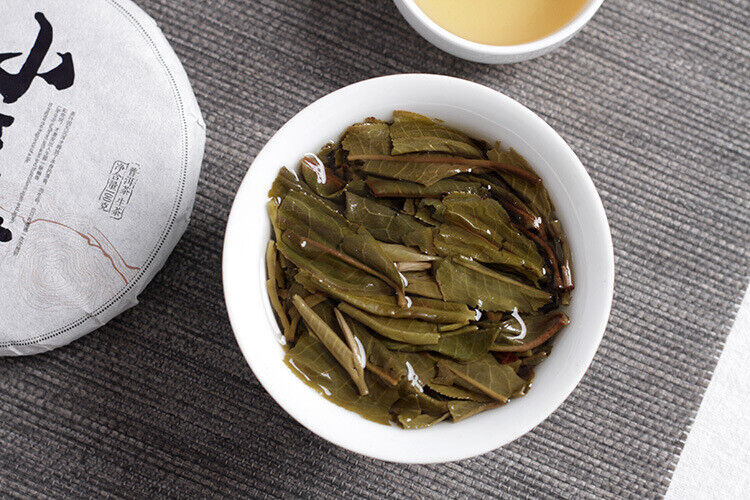 100g Yunnan Pu'er Tea Pu'er Raw Tea Cake Xiao Ban Zhang Raw Tea Small Jade Cake