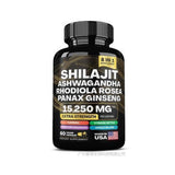 Naturally Occurring Fulvic Acid NonGMO Pure Shilajit 1000mg 60 Pills Asphaltum