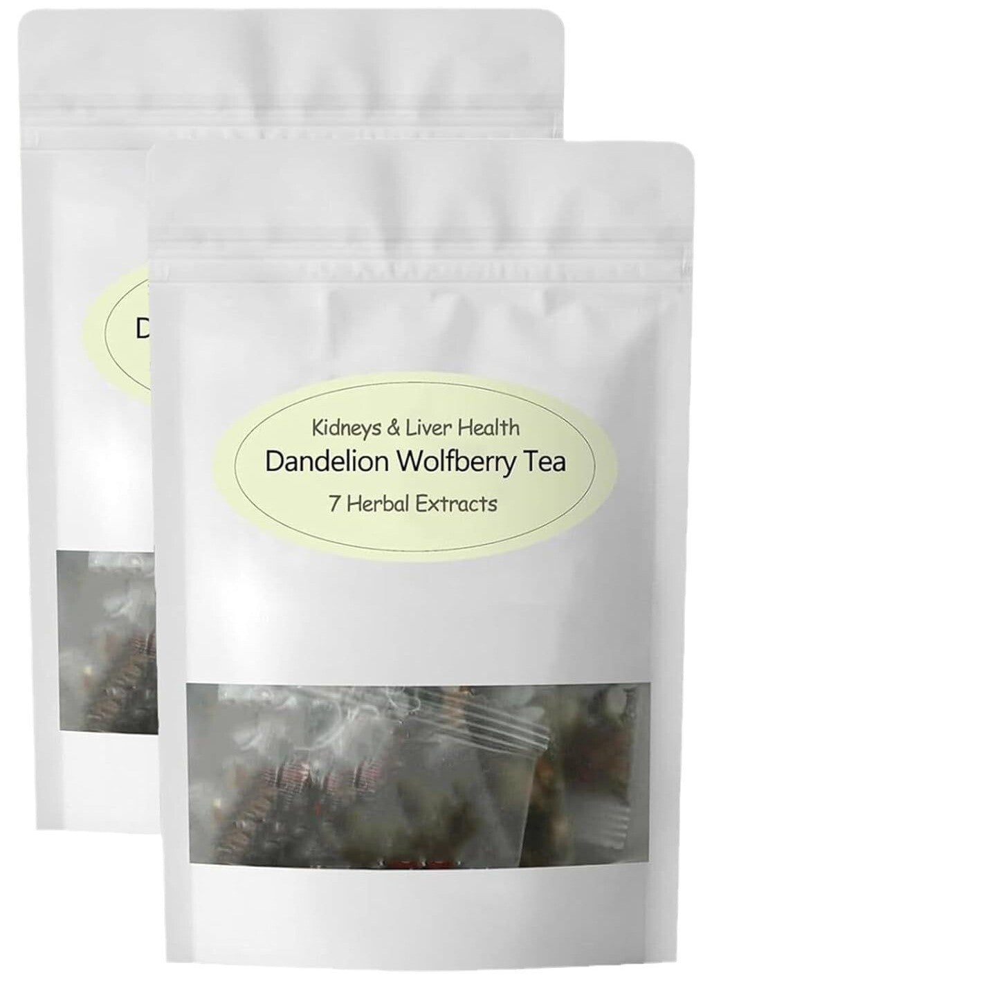 100% Natural Herbal Blend for Detox and Wellness Dandelion Goji Berry Tea