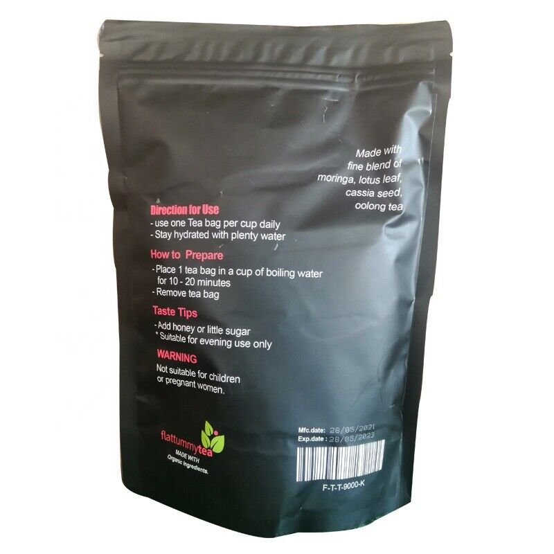 Slim Flat Tummy Tea Moringa Weight Loss  Skinny Tetox Detox Diet Slimming Tea