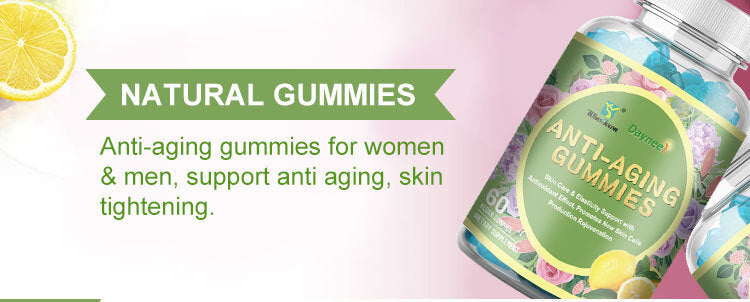 Anti Aging Gummies Beauty Whitening Fudge 60 Gummies