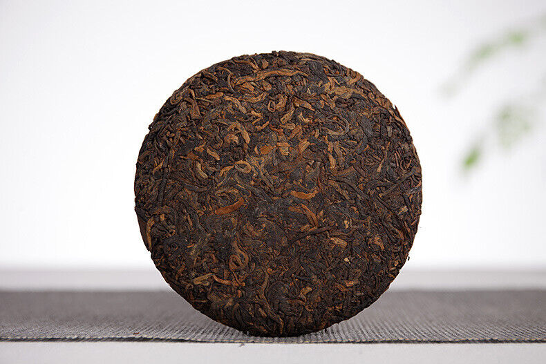 100g Yunnan Raw Material Puerh Cake Tea Golden Bud Small Cake Palace Ripe Tea