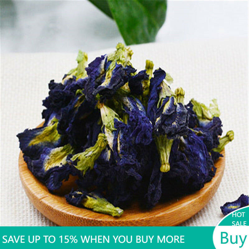100g Top Tasty Clitoria Ternatea Tea China Flower Tea Blue Butterfly Pea Tea