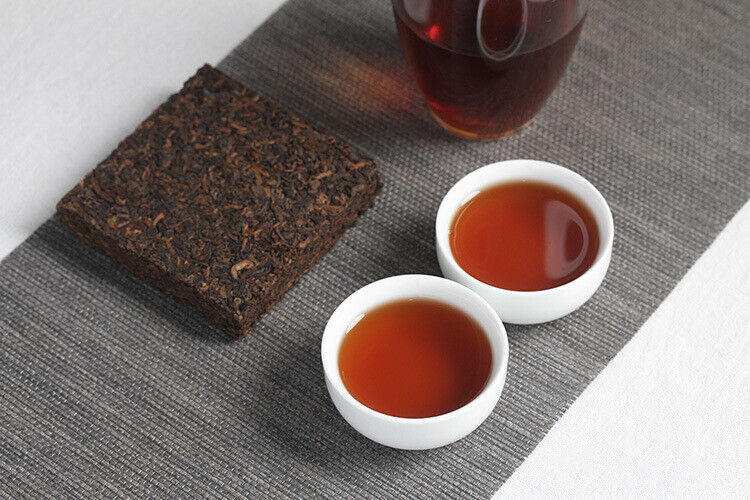 100g  Yunnan Puerh Tea Leaves Yunnan Square Brick Puerh Ripe Tea
