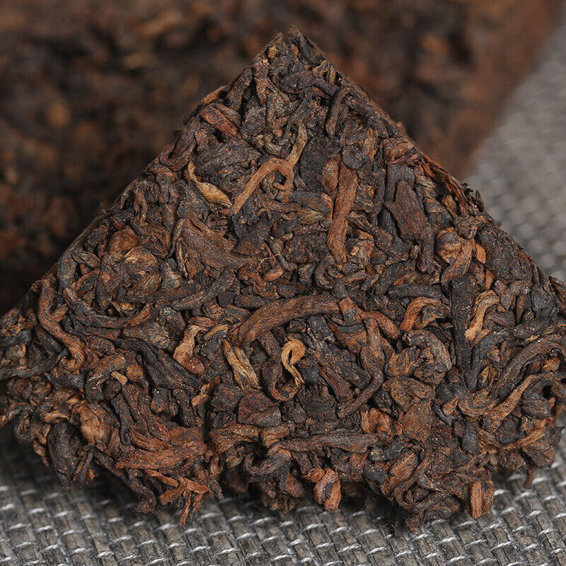 100g  Yunnan Puerh Tea Leaves Yunnan Square Brick Puerh Ripe Tea