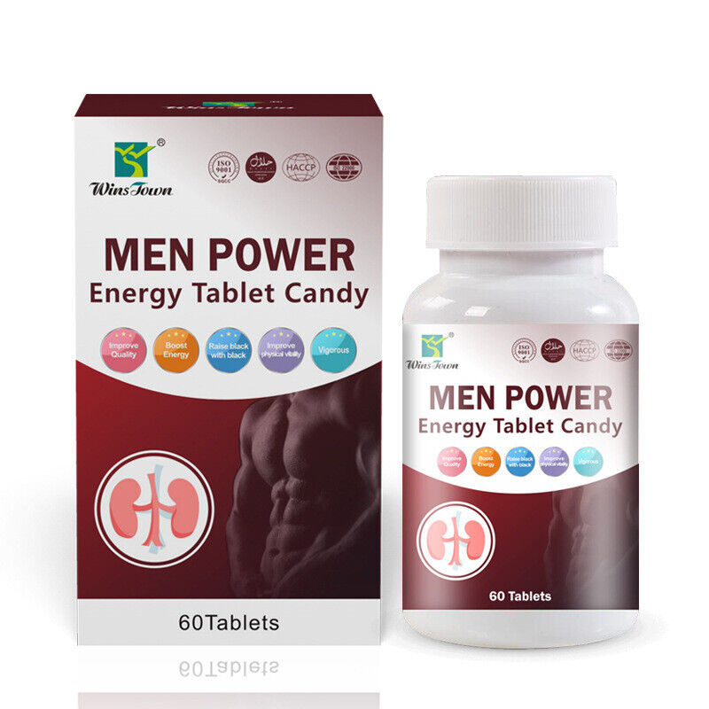 Man Power Energy Tablet Candy Boost Improve Vitality Tablets 60 Tablets